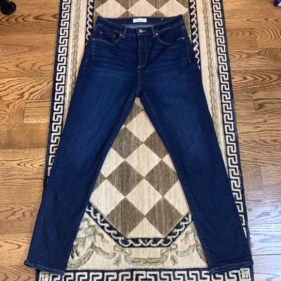 Dark wash LOFT jeans - Picture 3 of 6